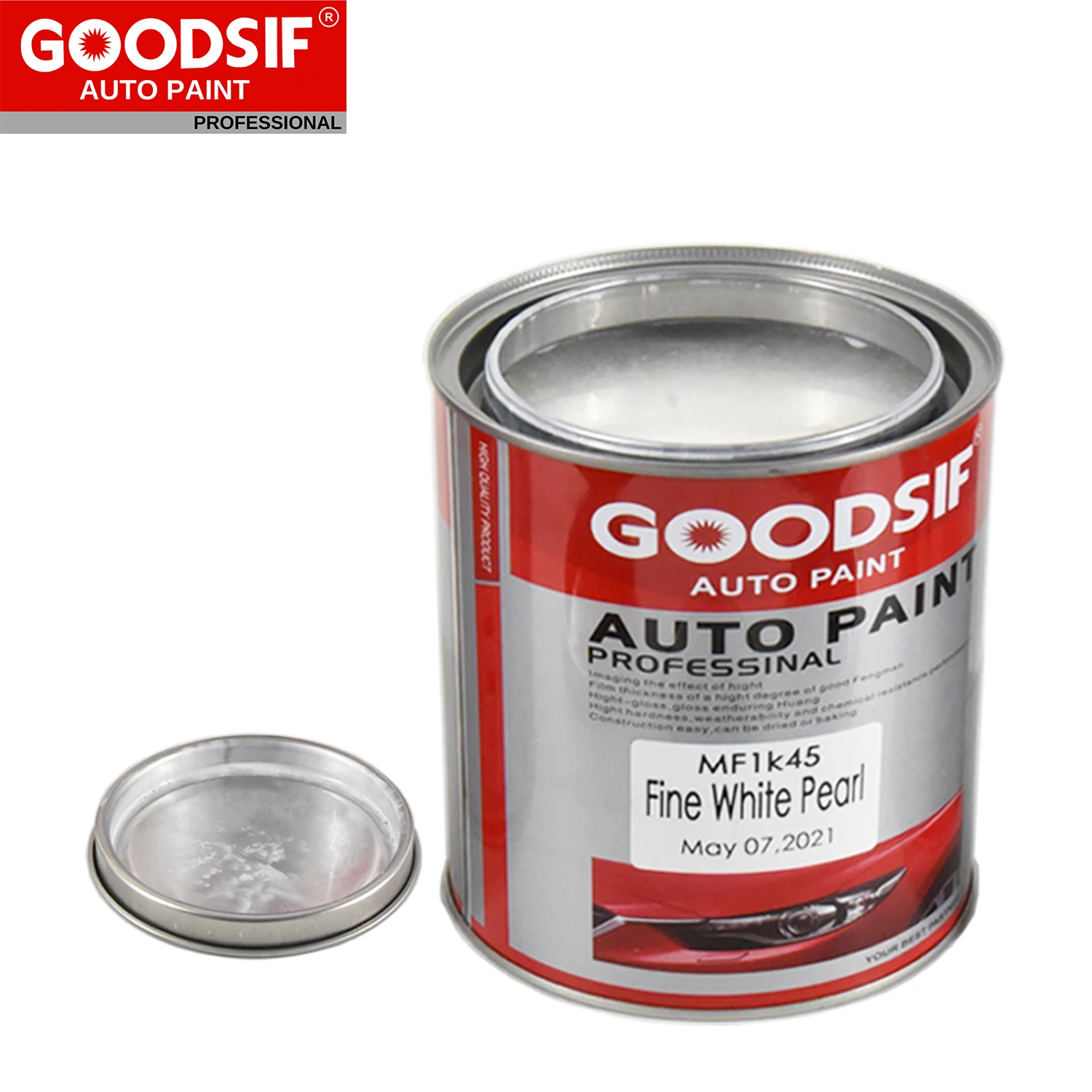 High Quality 1K Metallic Pearl Car paint Manufactures Basecoat Auto Repair Paint Automotive Touch up Paint in Factory Price