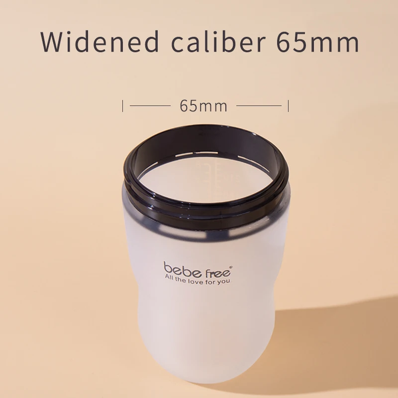 In Stock BPA Free Squeeze Silicone Baby Kid Milk Bottle Wide Hands Free Silicone Feeding Baby Bottle