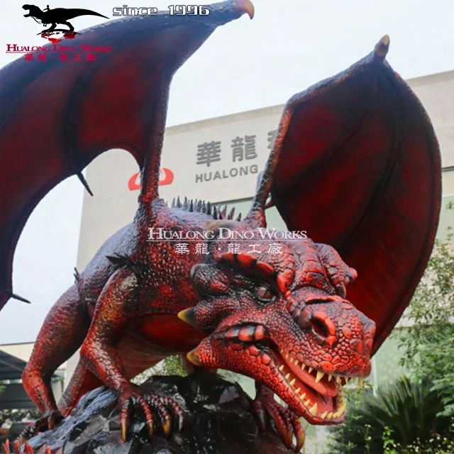 Ancient Traditional Simulation Dragon For Halloween Animatronics