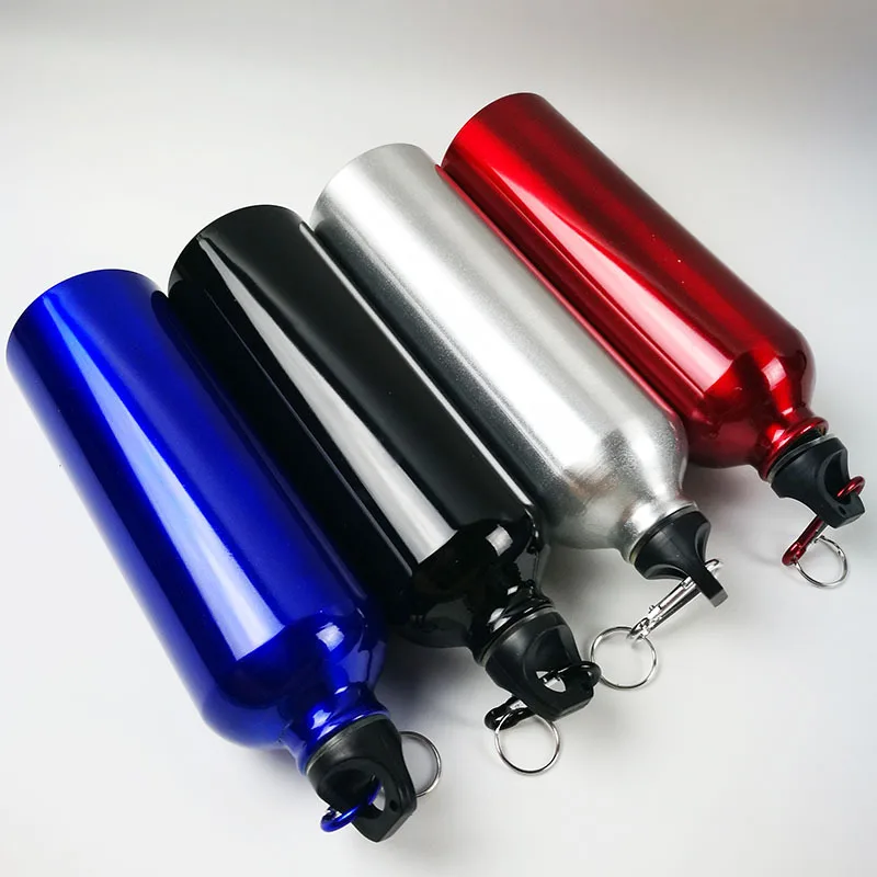 500ml Wholesale Bicycle Bottle Aluminum Sport Water Bottle with Carabiner