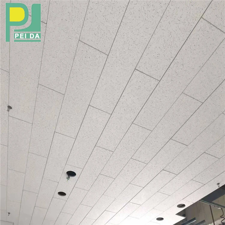 Fashion 2X4 Acoustic Mineral Fibre Ceiling Tiles For Commercial