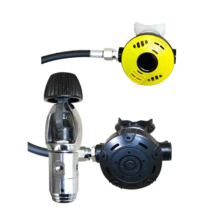 Wholesale price aqualung diving regulator equipment accessories with air pressure gauge second unit for diving regulator set