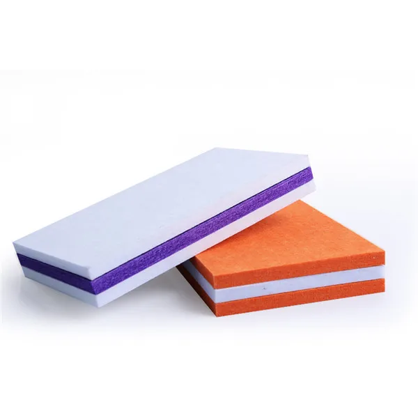 Звукоизоляционная ПЭТ акустическая панель шестиугольной формы войлочные акустические панели из полиэстера акустическая настенная панель