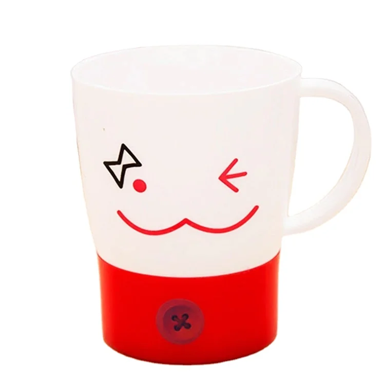 Toothbrush Cup Home Supplier Customer Logo Handle Couples Mugs Coffee Mug Gargle Washing Plastic Drink Water Country Travel