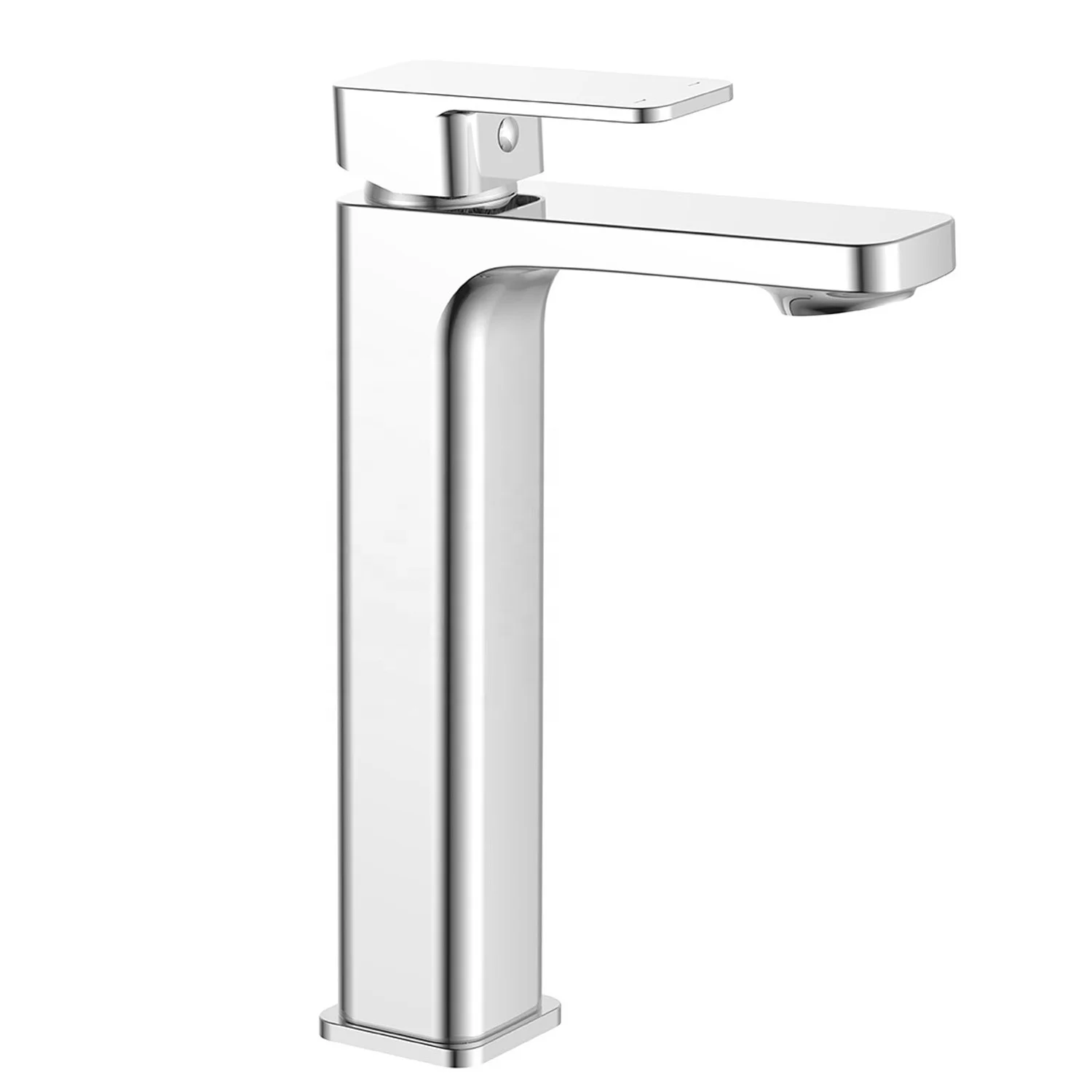 HY-SPI Series new design chrome single lever bathroom hot cold water faucets brass mixers taps manufacturer