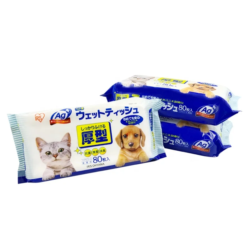 Уход за питомцами ежедневная защита органические не спиртовые Натуральные чистящие мягкие салфетки для собак