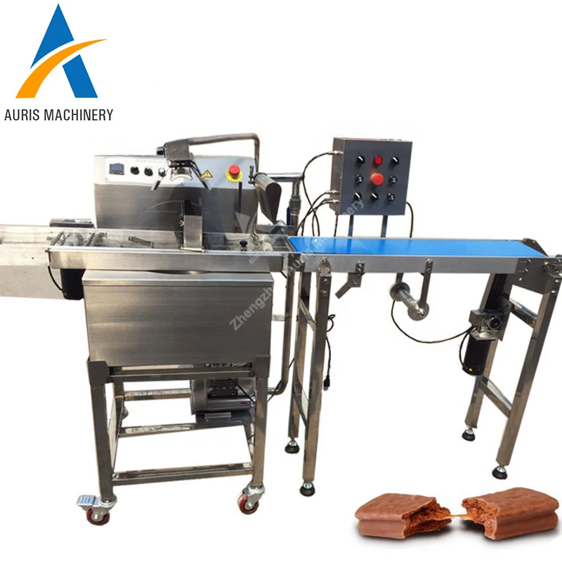 small chocolate enrober machine chocolate enrobing production line chocolate candy cooling tunnel
