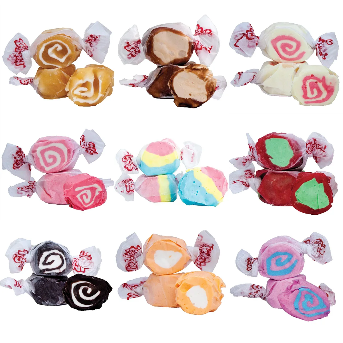 Manufacturers Custom wholesale Halal bulk Freeze dried saltwater toffee candy taffy sweet snacks