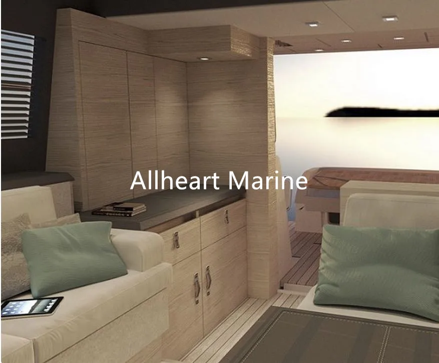 Новое Состояние Роскошная Алюминиевая Яхта с Мягкой Кабиной Яхта для Отдыха