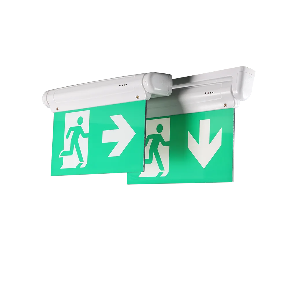 High Brightness LED Emergency Light Indoor Corridor Surface Wall Installation Made Fire Emergency Building