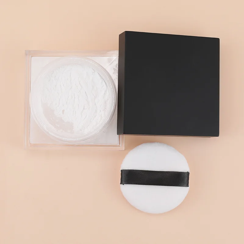 rose golden jar beauty product cosmetics  supplier popular 2024 translucent setting powder face loose powder