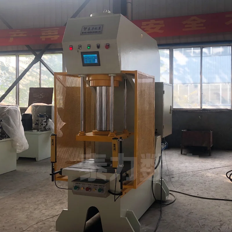 100 tons of sheet metal tensile forming single-arm automatic hydraulic press 160 tons of stainless steel single-arm press