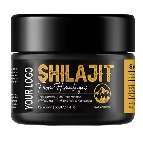 OEM Private Label Shilajit Resin Fulvic Acid Wholesale Bulk 100% Pure Natural Shilajit Extract Liquid Himalayan Shilajit Resin