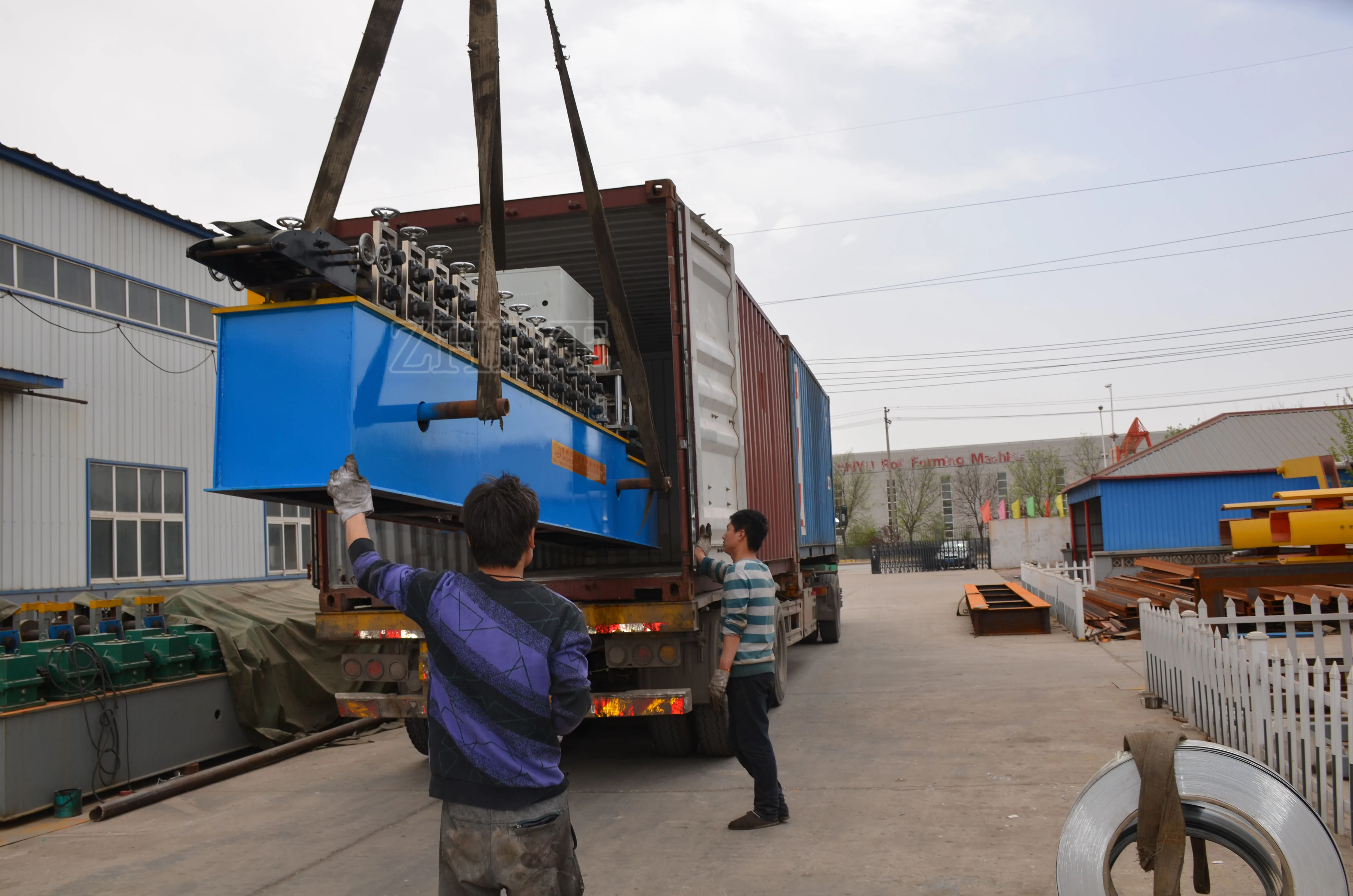 automatic roller shutter door slat roll forming line/Aluminum Shutter Roller Door Frame Cold Forming Machine