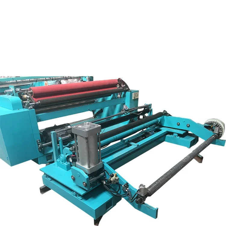 Professional PE film Jumbo roll paper slitting machine rewinder