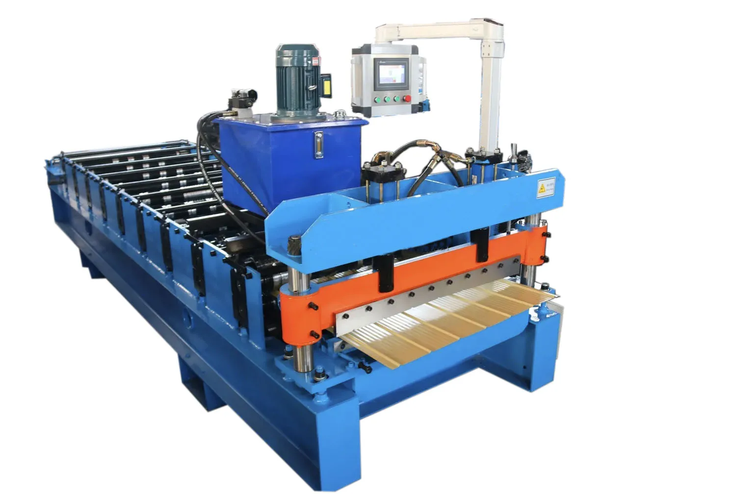 China Factory Price 5V Metal Wall Panel Trapezoidal Roll Forming Making Machine