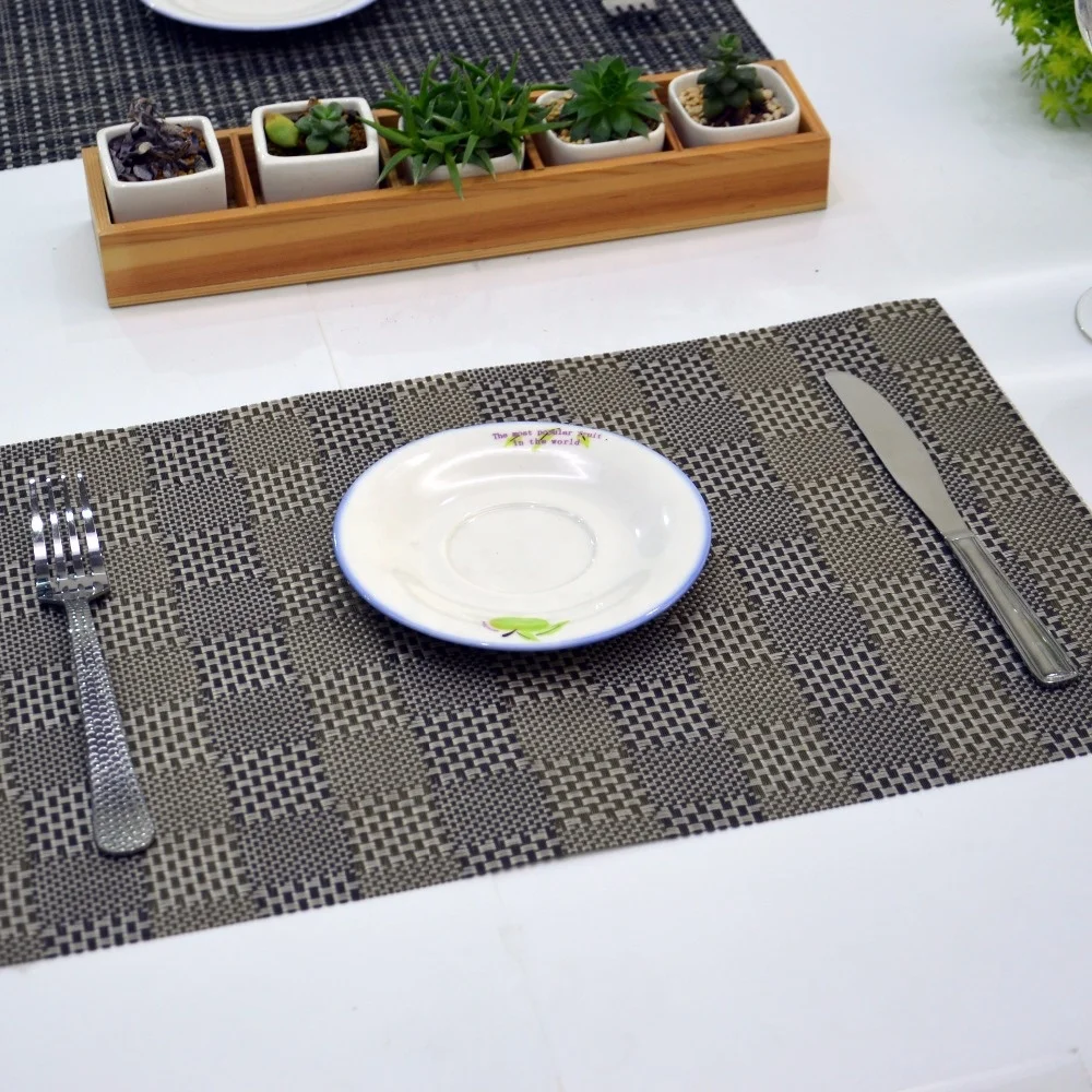 45cm*30cm Low price guaranteed quality handmade dining table mat