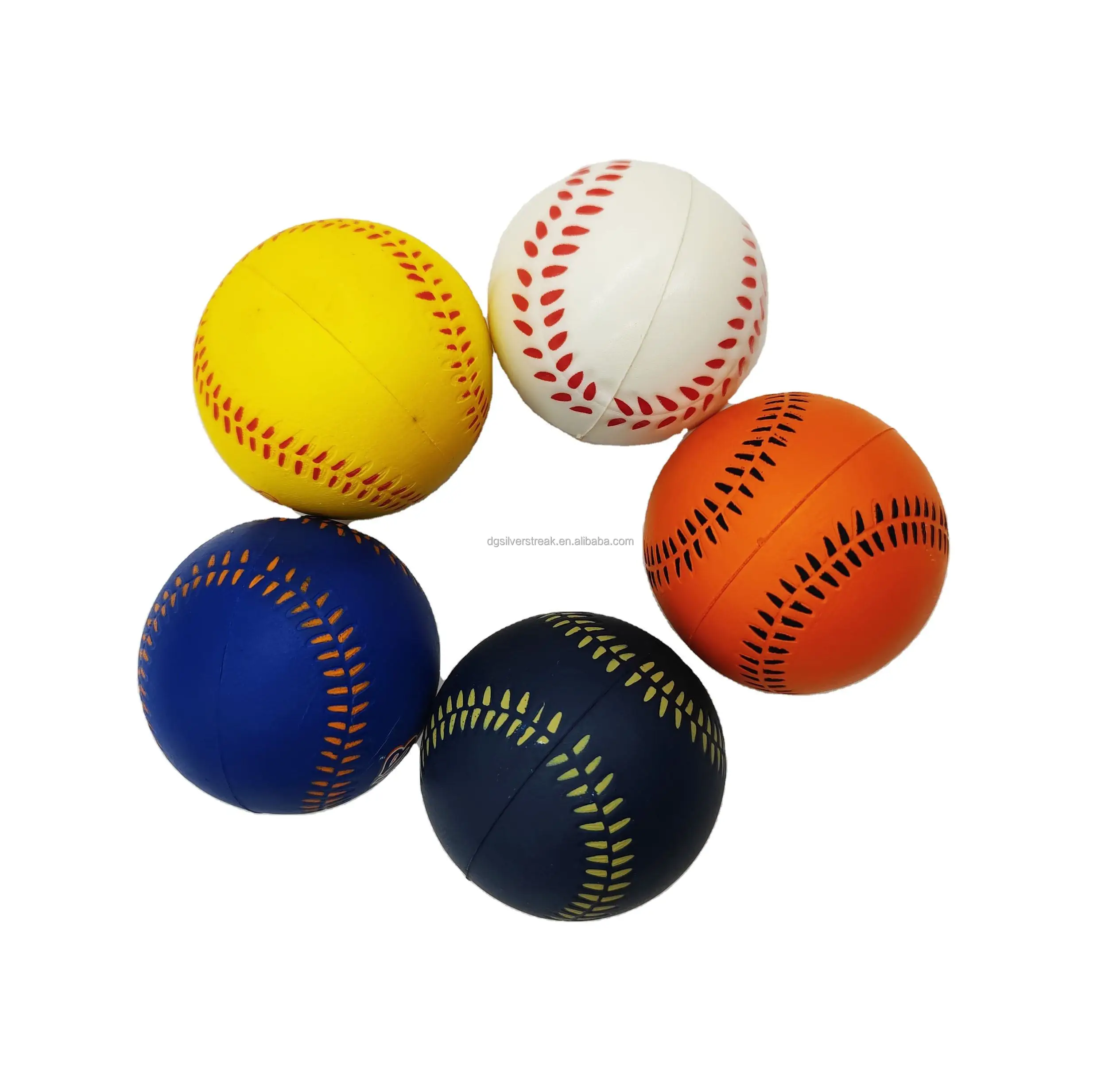 Promotion Foam Ball Mini Foam Sports Balls Mini Baseball Football Basketball Soccer Stress Ball for Kids