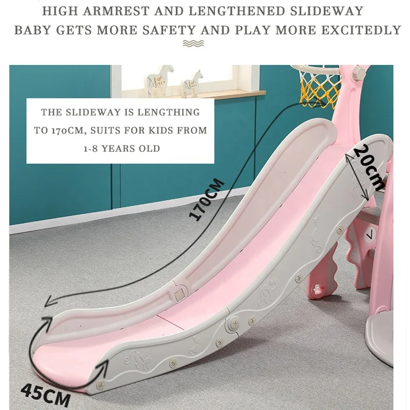 Набор шаров для горки и качели, Оборудование Для крытой игровой площадки, комбинированное пластиковое детское садовое оборудование для детей, пластиковая горка