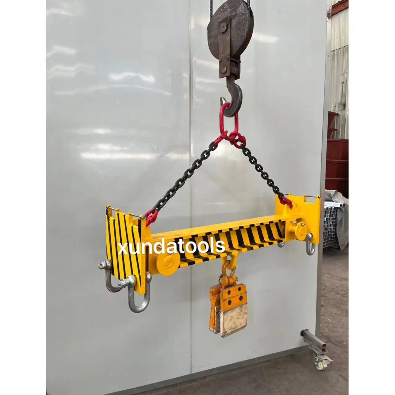 load carrying trailer separation trailer stone slabs lift spreader bar