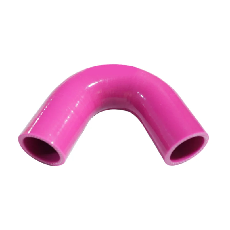 High pressure flexible auto 135 degree elbow radiator silicone rubber hose for European truck