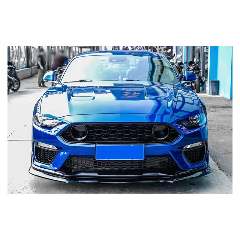 Front Bumper Assembly Mustang Conversion Front Bumper Large Wide Body Kit For Mustang Gt Body Kit 2018-2023