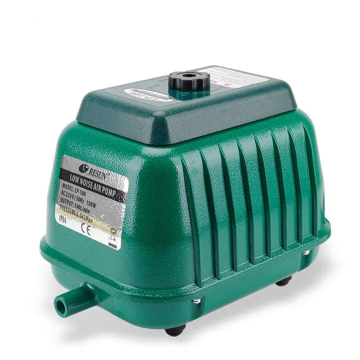 RESUN fish tank oxygen pump LP100 high-pressure low-noise power fish tank seafood breeding air pump