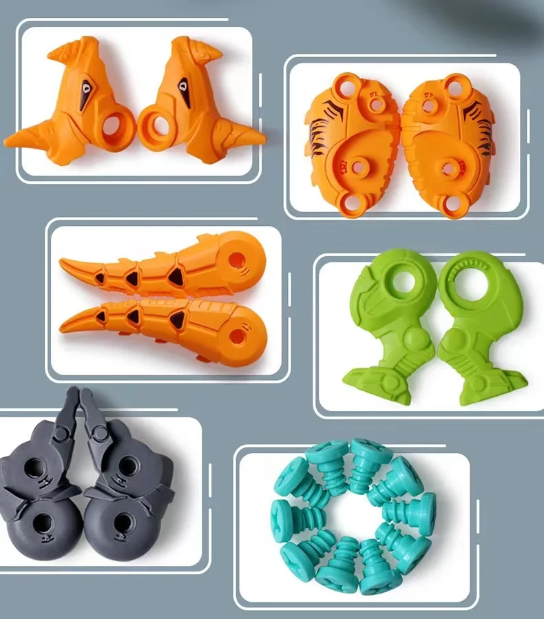 DIY Dinosaur Assembly Egg Pack Toys Take Apart Dinosaur Blocks Assemble Toys Building Blocks For Kids