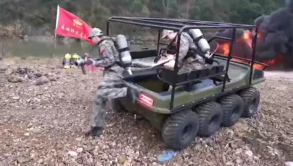 HSD-BV228 8x8 All Wolf wheeld Amphibious All terrain  Vehicle