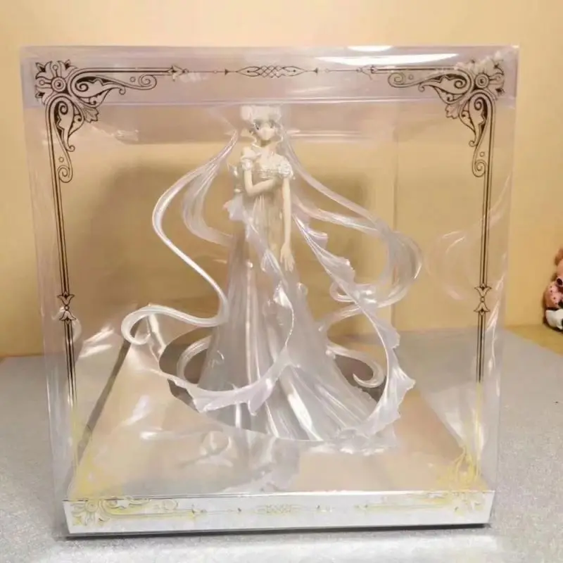 Hot sale Anime Sailor Moon Tsukino Usagi action figure Wedding dress boxed model toys