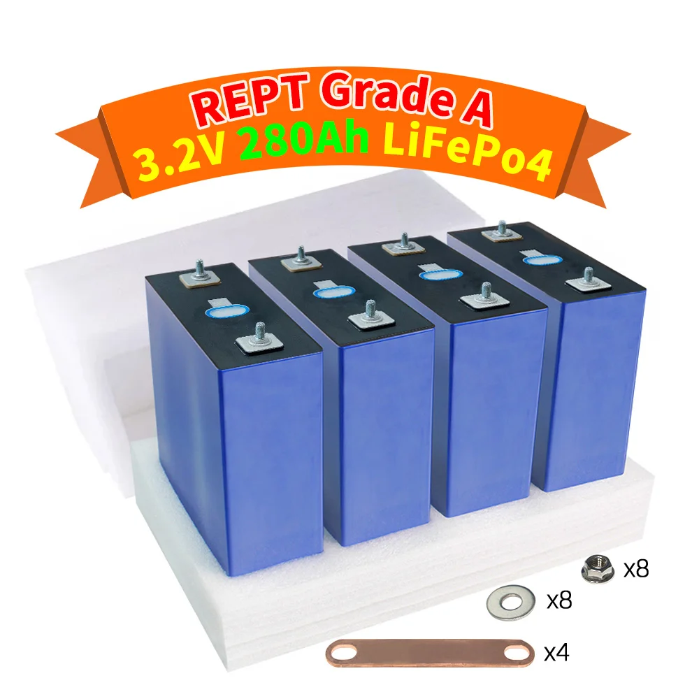 Odipie Hot Sale Lithium Ion Battery REPT Lifepo4 Cells 3.2v Lifepo4 280ah Cell For Solar System