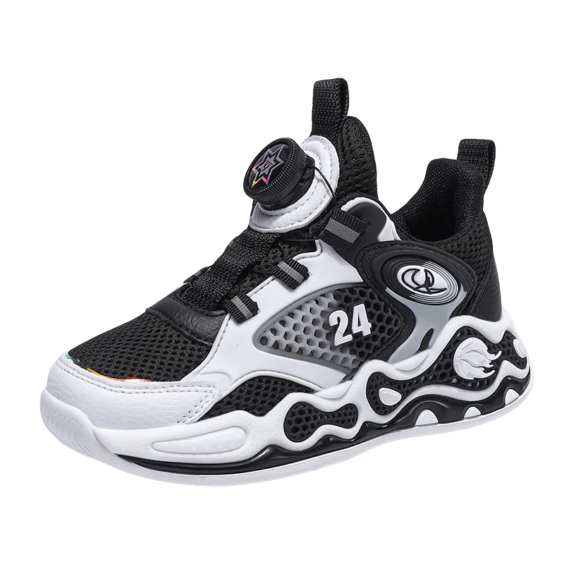 High Top Fashion Trend New Basketball  Kid Sneakers Children Sports Shoes Kids