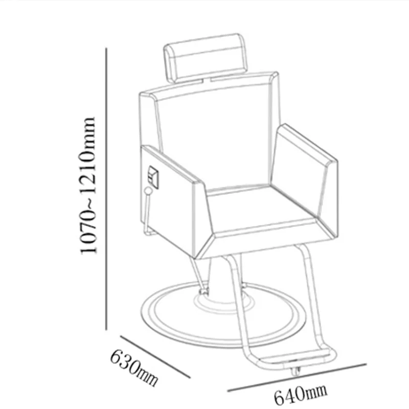 Hair salon reclining cutting hairdressing barber chairs for sale