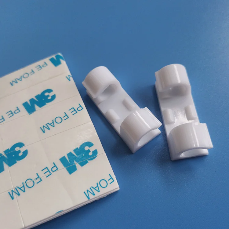 Cable Clips with Strong Self-Adhesive Cable Management TV PC Wire Holder Sticky Tidy and Organizer 30*11mm