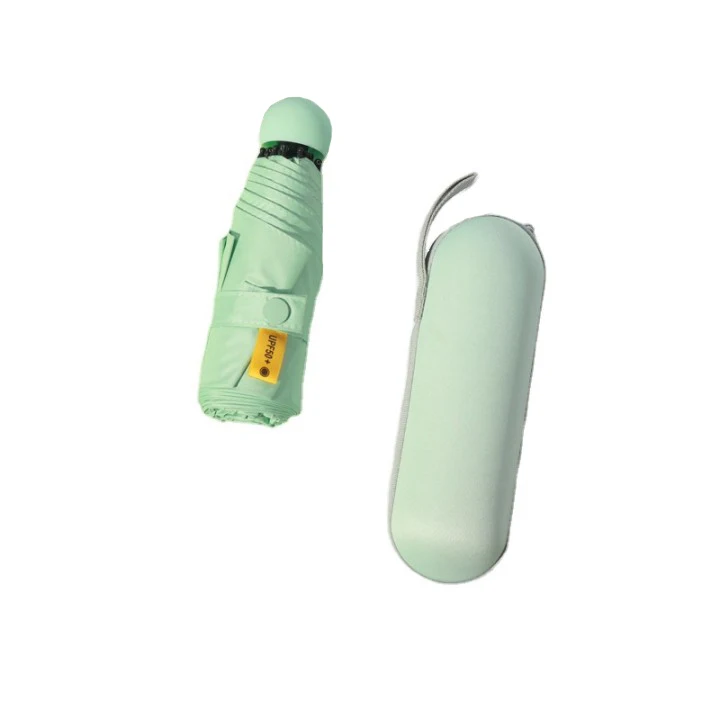 2021 модный тренд маленький и свежий красочный 3 мини складной зонт