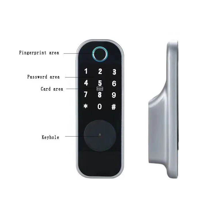 2020 ELA New Intelligent Lock Password Keypad fingerprint Cabinet Door Code Locks Intelligent Cabinet Lock