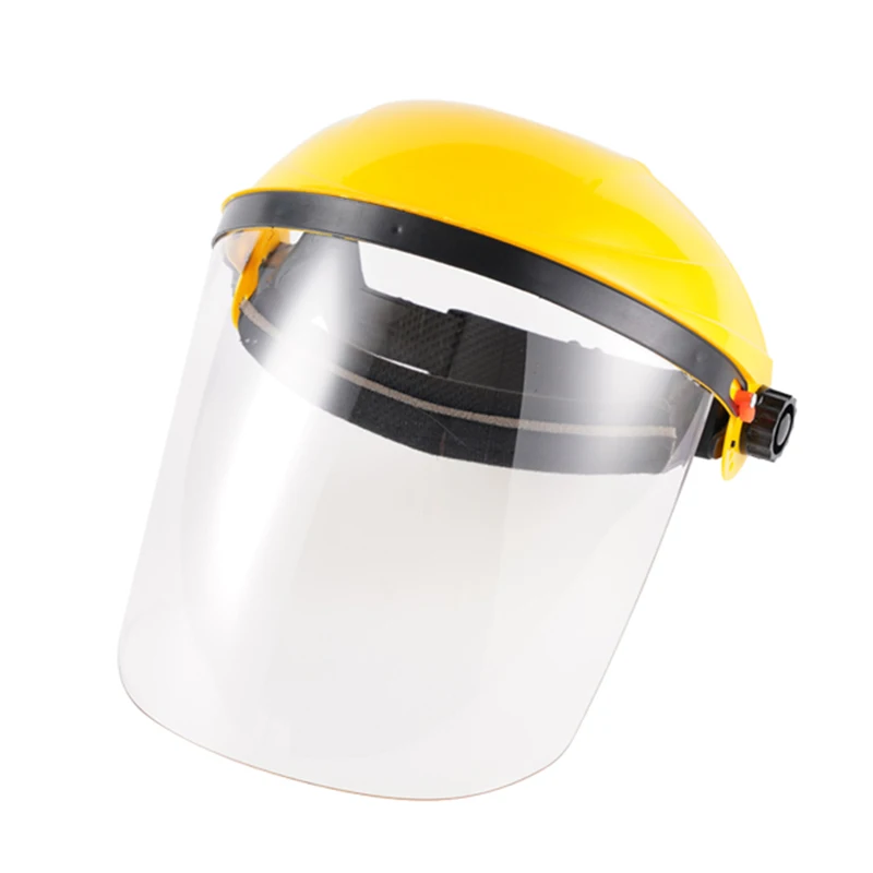 2024 CE approved Protective Clear Safety Transparent Multipurpose Anti Dust Industrial Shields Full Face Mask Anti-Scratch visor