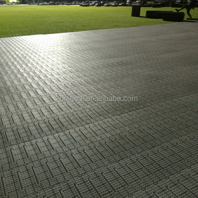 Plastic PP Interlocking Grass Protective Flooring Outdoor Temporary Deck Protection Carpet Event Flooring