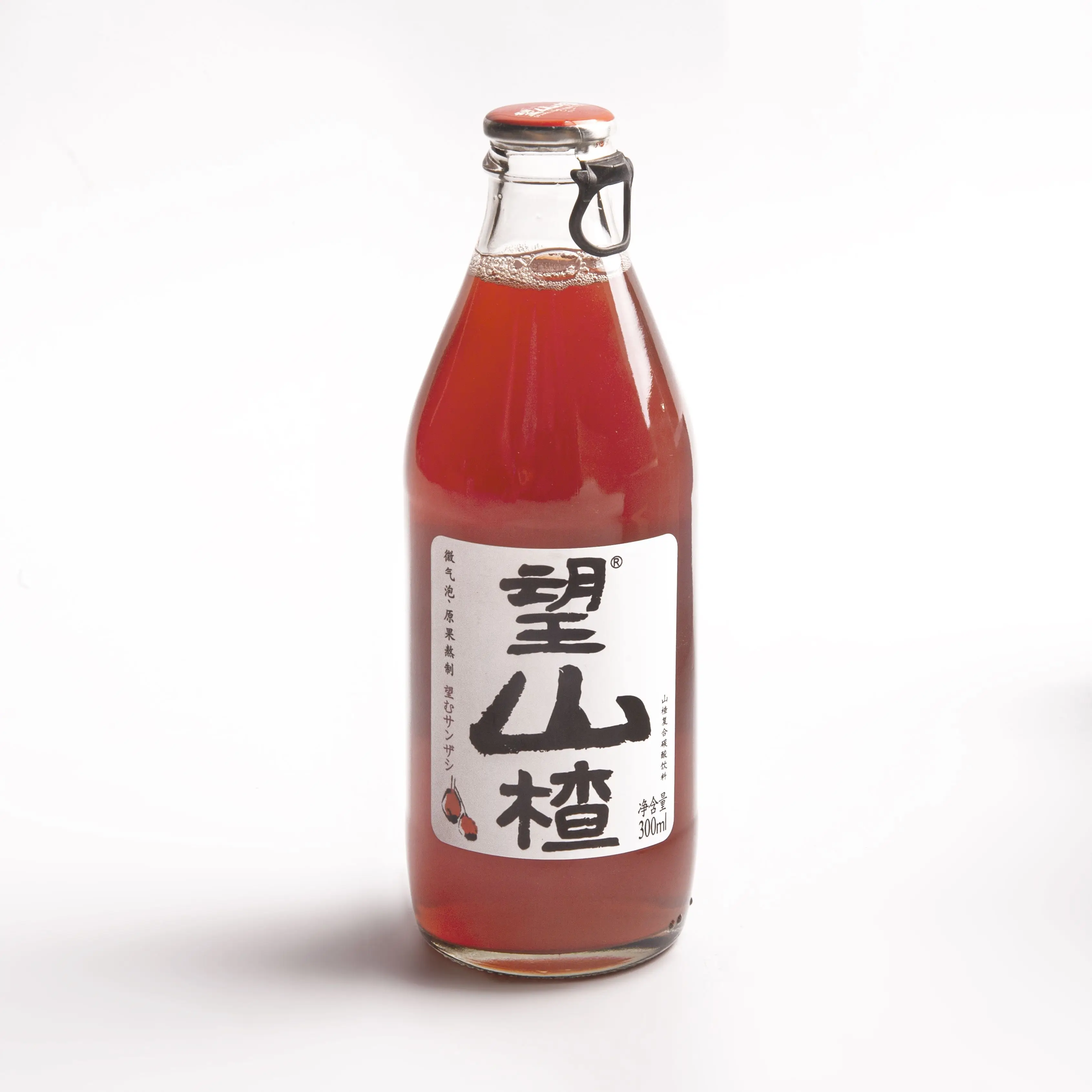 Бутылка со сверкающим боярышником, со сверкающим соком 300 мл