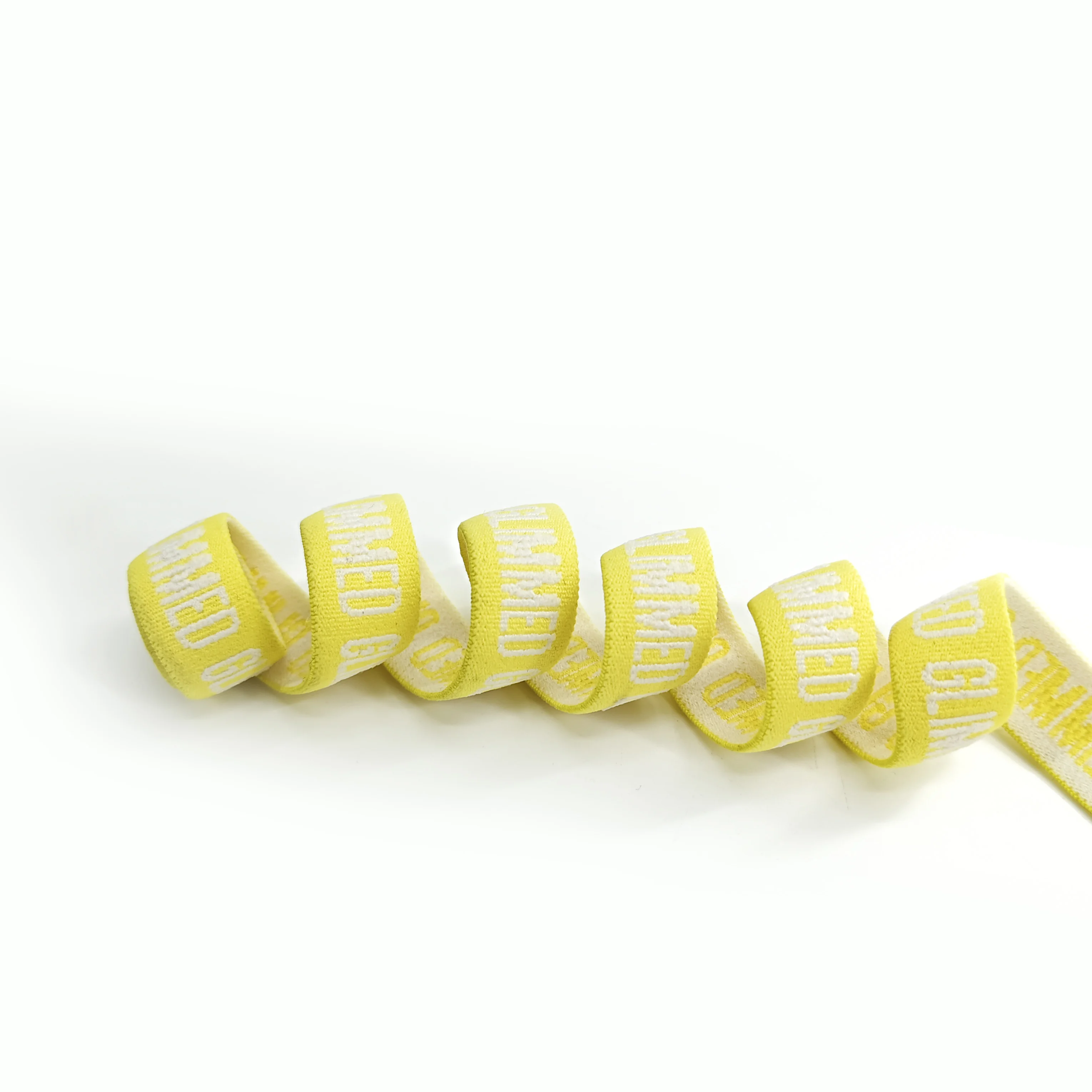 Popular lace band elastic black white elastic band used for elastic waist band in underwear clothing