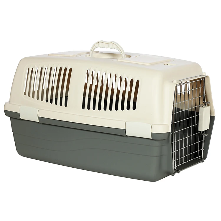 In Stock Wholesale Airline Plastic Pet Carrier Cheap Air Travel Dog Carrier