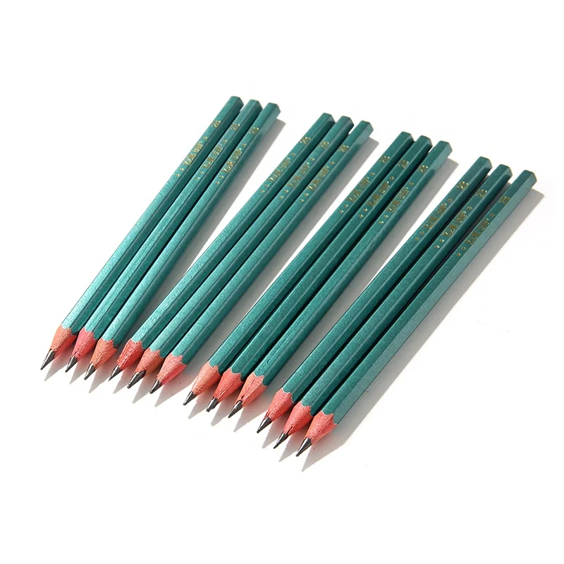 Wholesale Back to school cheap price custom wood gift pencil 7 inch 2B lead hexagonal pencil