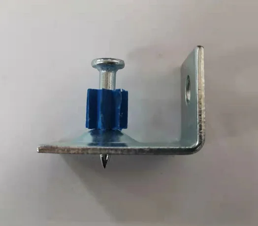 high quality PK drive pin with metal right ceiling clip