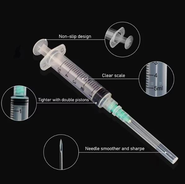 Manufacturer plastic 1ml 2ml 3ml 5ml 10ml 30ml 50ml injection vaccine syringe luer lock or slip