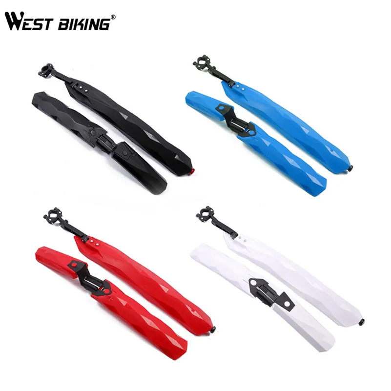 Велосипедные Крылья со светодиодной подсветкой, передние и задние брызговики, быстросъемный портативный для горных велосипедов