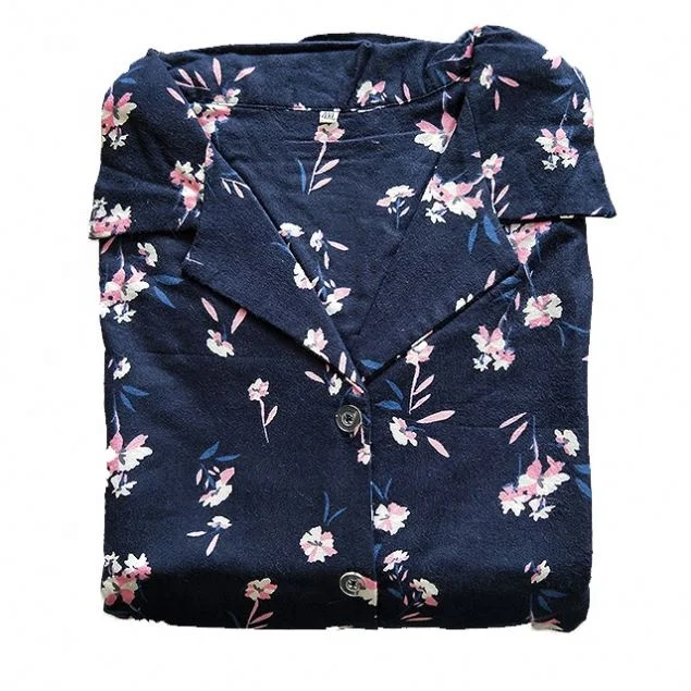 Женские пижамные комплекты из хлопка и вискозы