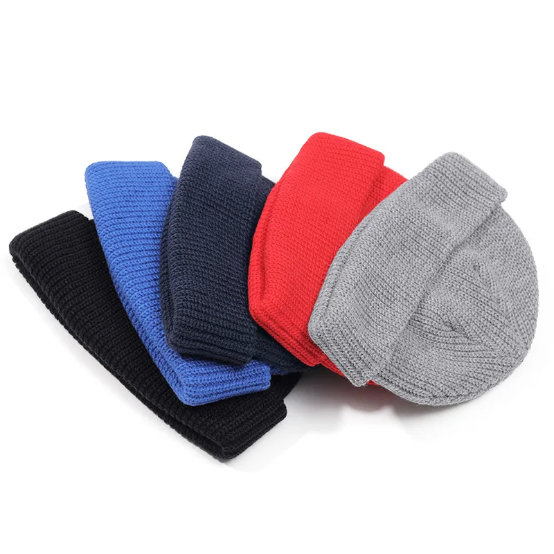 Fuchs Custom Logo Watch Cap single-cuff Beanie