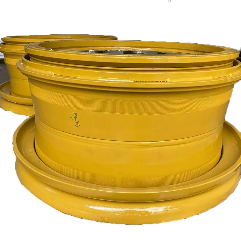 China Factory wholesale OTR Wheel Rim 5 pieces CAT 773, CAT 775 35x17.00/3.5 for dozer Tire size 24.00R35