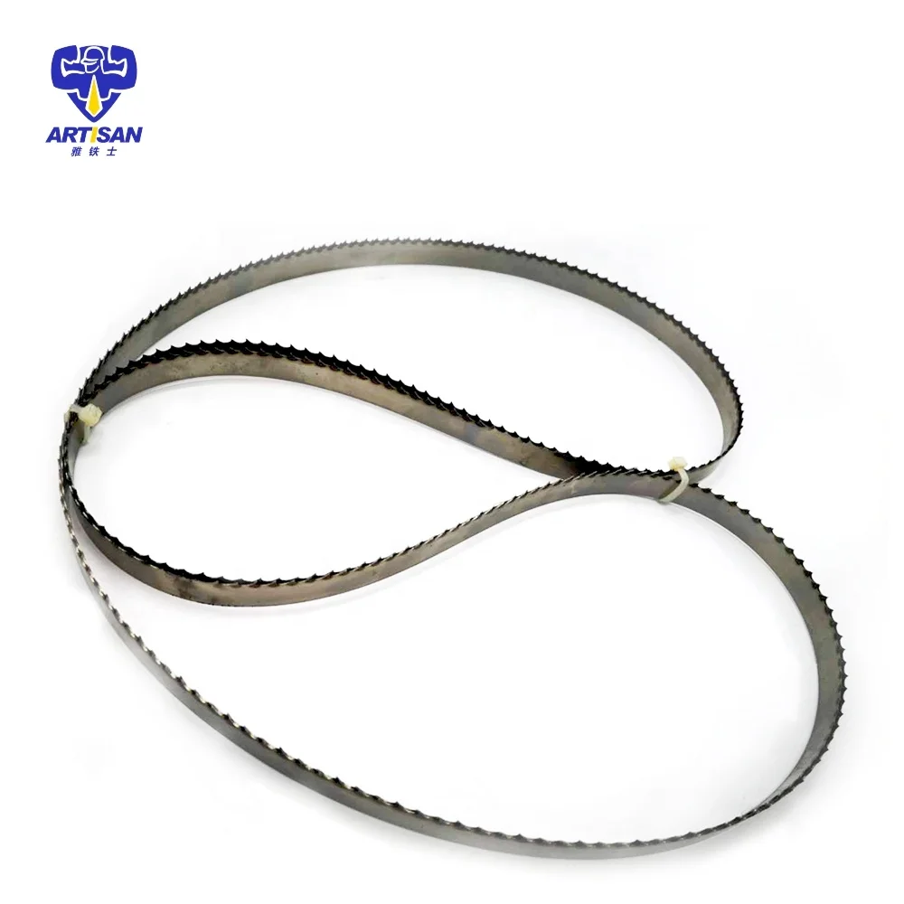 
Manufacture High Quality Fast Teeth Harden Frozen Bandsaw Blade Used Cutting Band Saw And Born Meat For Sale 
