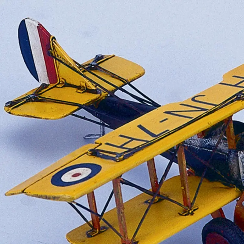 JN-7H CLASSIC MAIL CARRIER AFTER WWI ANTIQUE METAL DECORATION AIRCRAFT 1:24-SCALE